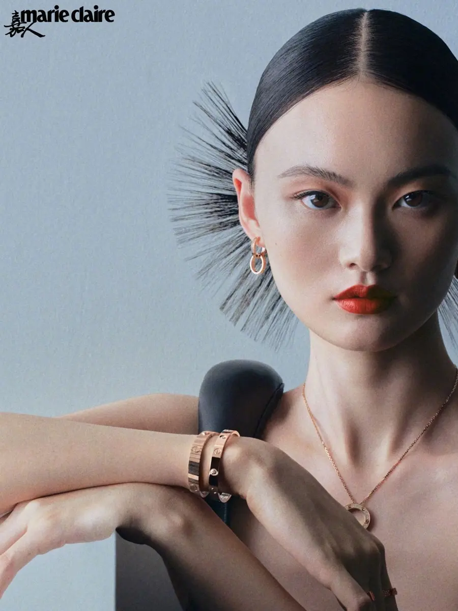 He Cong @ Marie Claire China October 2025