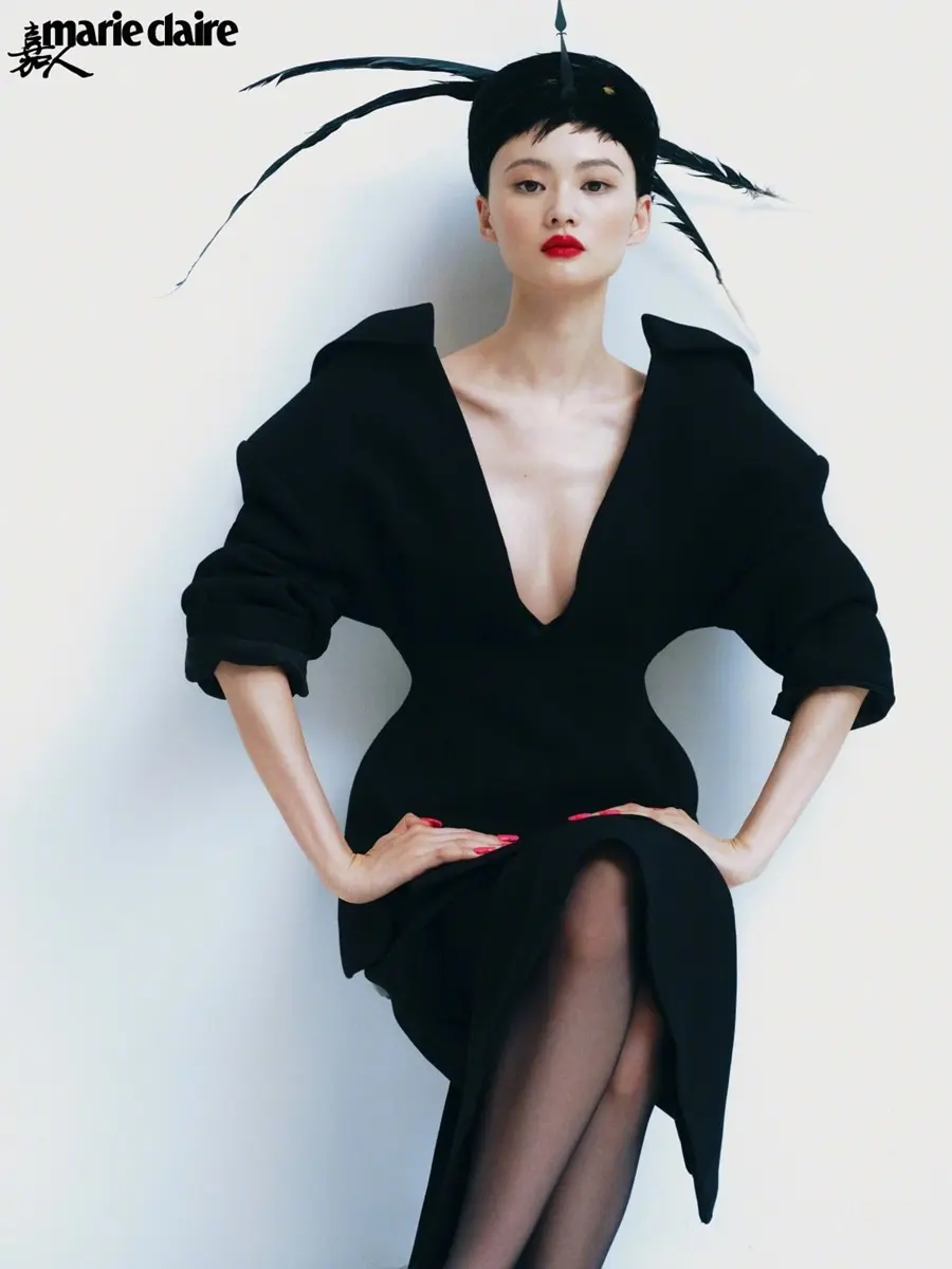 He Cong @ Marie Claire China October 2025