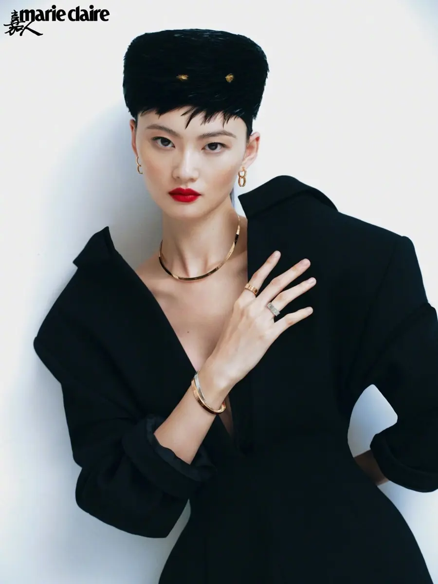 He Cong @ Marie Claire China October 2025