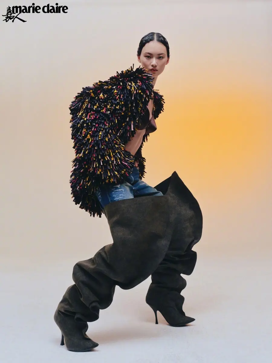 He Cong @ Marie Claire China October 2025