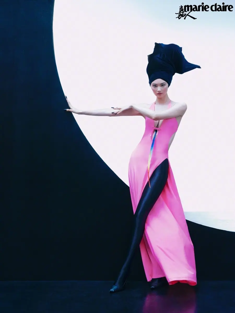 He Cong @ Marie Claire China October 2025