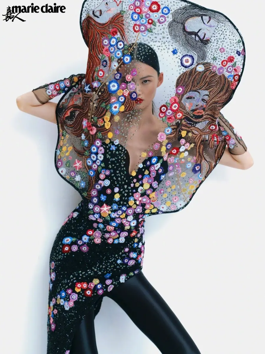 He Cong @ Marie Claire China October 2025