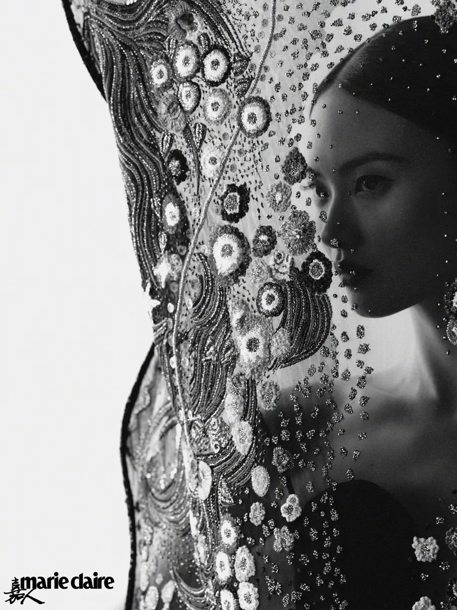 He Cong @ Marie Claire China October 2025