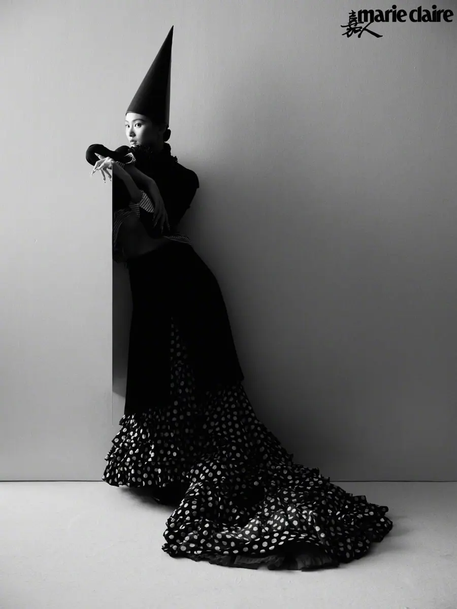 He Cong @ Marie Claire China October 2025