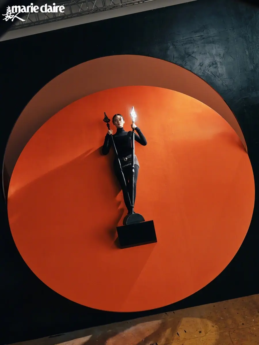 He Cong @ Marie Claire China October 2025