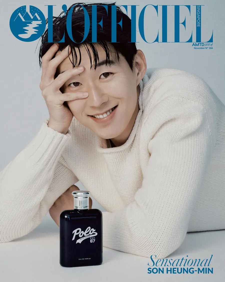 Son Heung min @ L’OFFICIEL Singapore November 2025