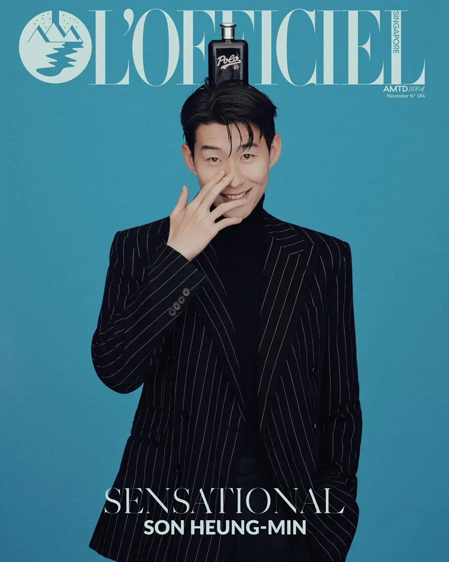 Son Heung min @ L’OFFICIEL HOMMES Malaysia November 2025