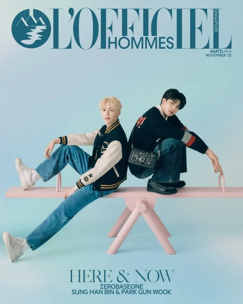 (ZB1) Sung Han Bin & Park Gun Wook @ L'OFFICIEL HOMMES Singapore November 2025
