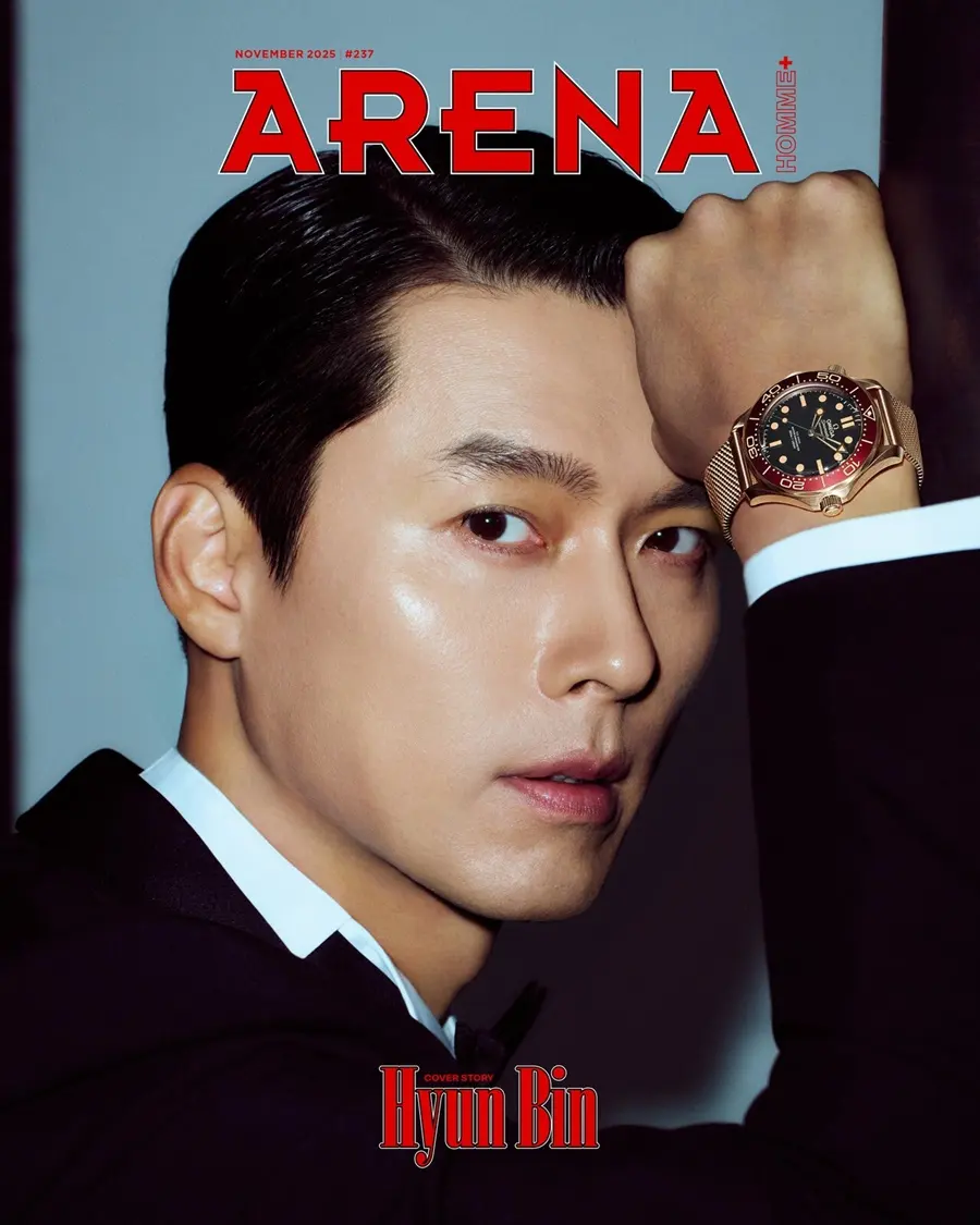 Hyun Bin @ Arena HOMME+ Korea November 2025