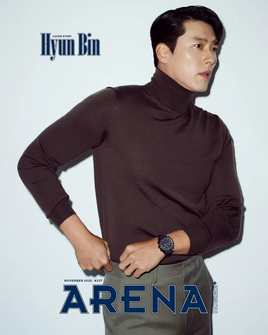 Hyun Bin @ Arena HOMME+ Korea November 2025