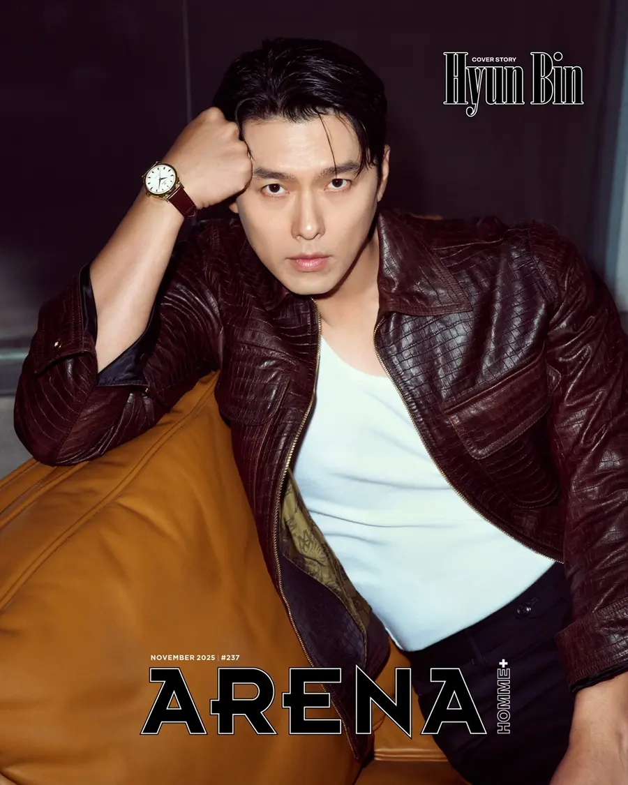 Hyun Bin @ Arena HOMME+ Korea November 2025