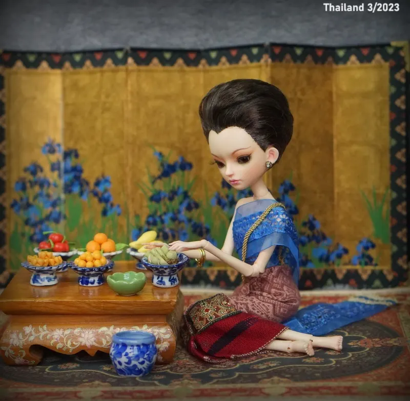 Doll in Thai Traditional Dress 🇹🇭