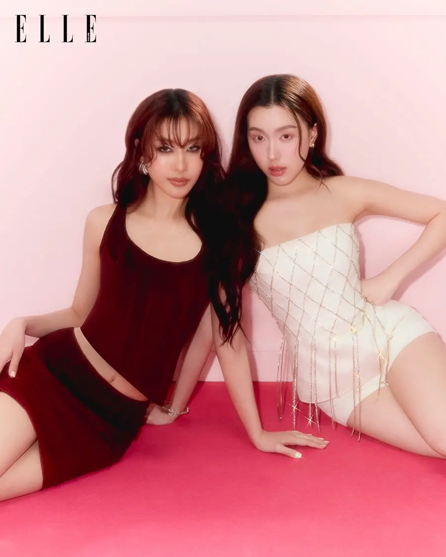 อ๊ะอาย-กรณิศ & โจริญ คัมภีรพันธุ์ @ ELLE Thailand October 2025