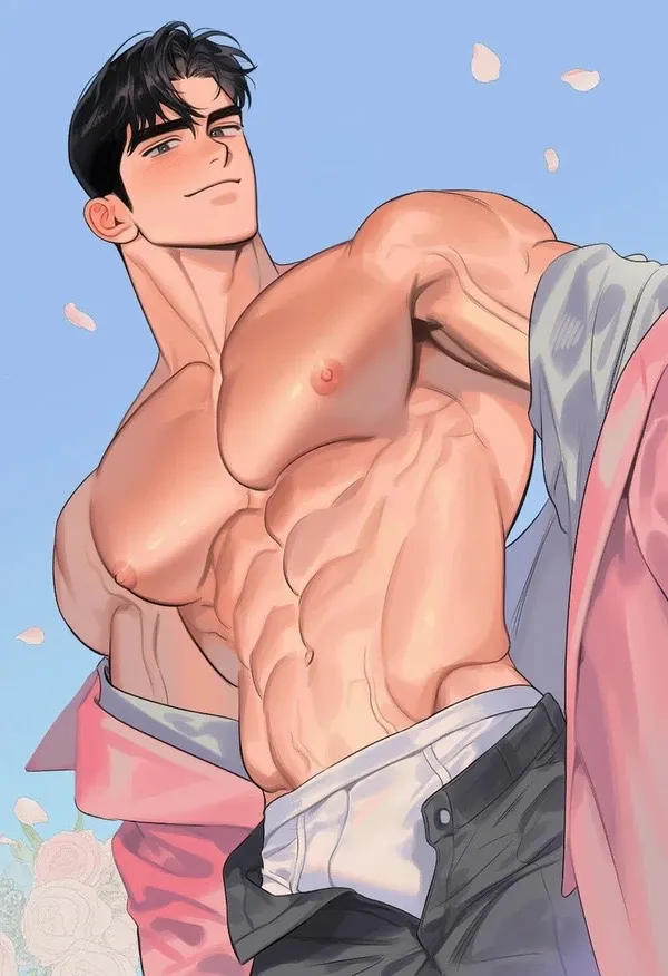 การ์ตูนโชว์กล้าม .1