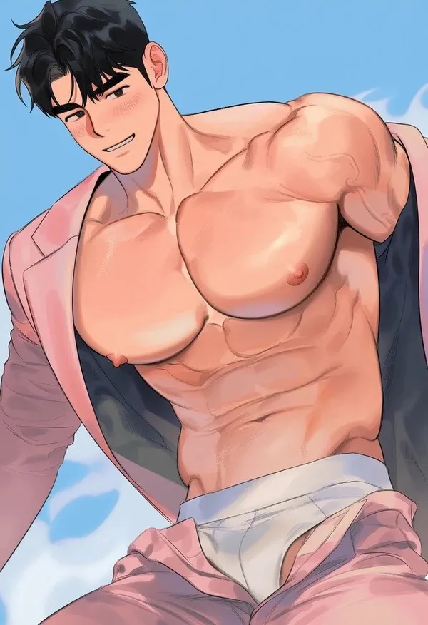 การ์ตูนโชว์กล้าม .1