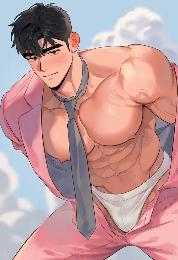 การ์ตูนโชว์กล้าม .1