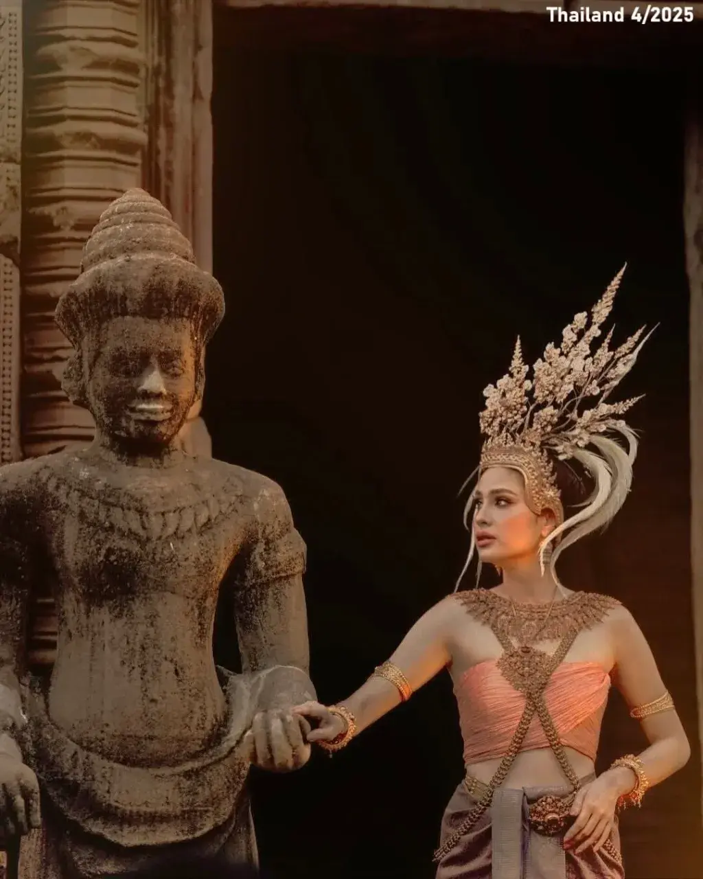 Thailand: Apsara.Apsorn angel of Thailand.