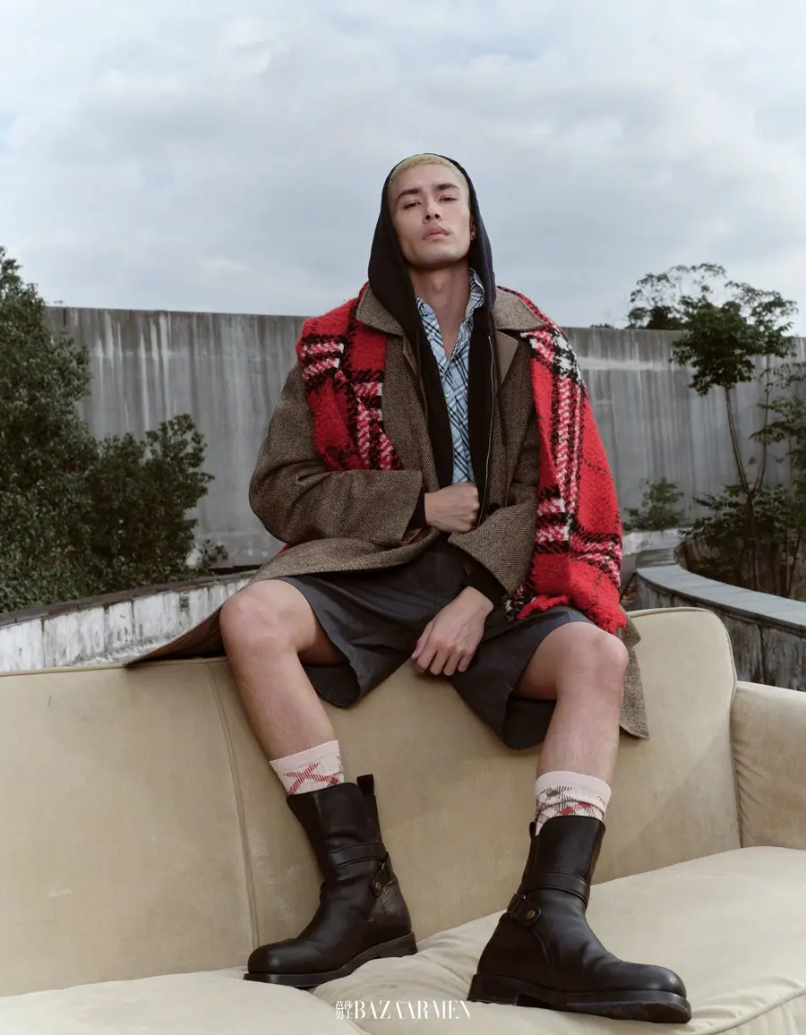 Mikah @ Harper's BAZAAR Men China November 2025