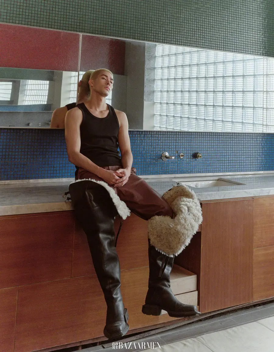 Mikah @ Harper's BAZAAR Men China November 2025