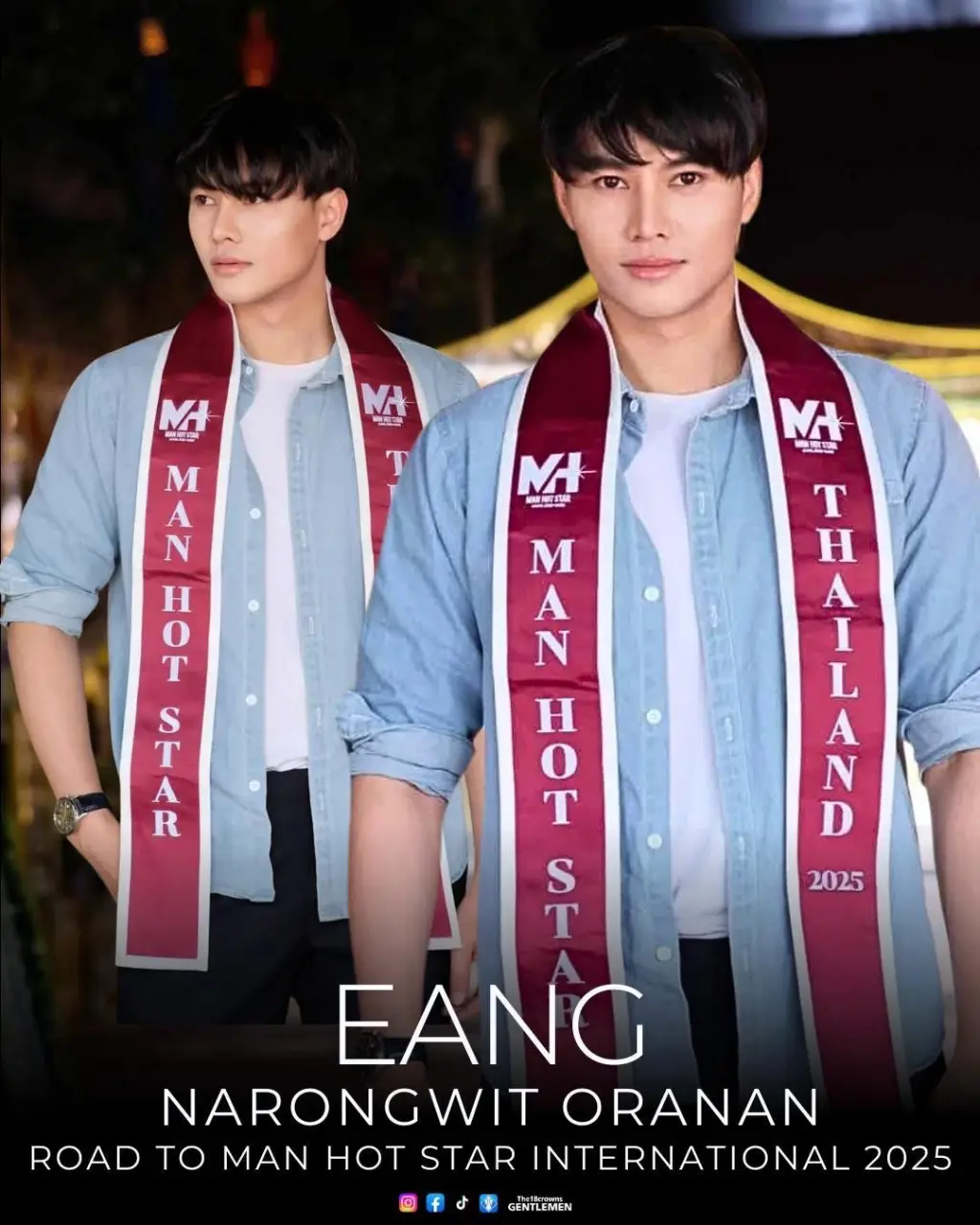 First Runner Up Mister Hot Star International 2025