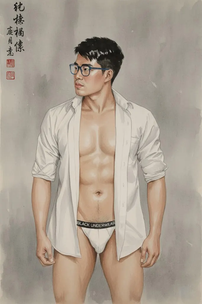 Sexy asian guy