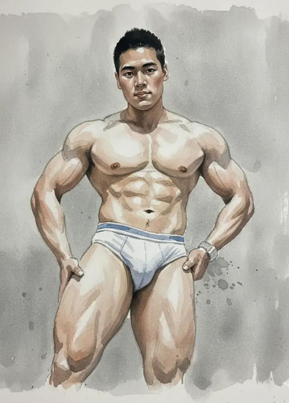 Sexy asian guy