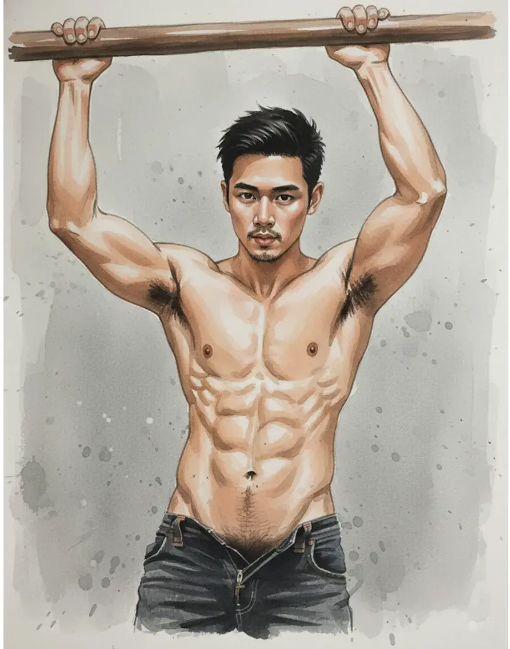 Sexy asian guy