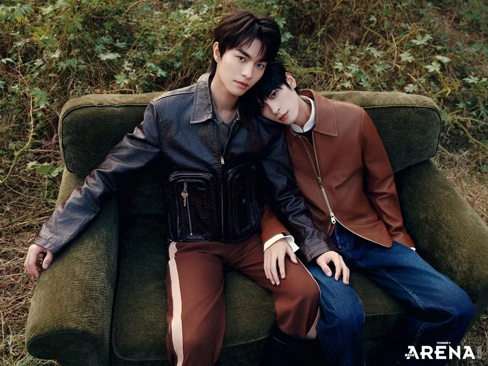 Zhang Zhexu & Mi Jin @ Arena HOMME+ China October 2025