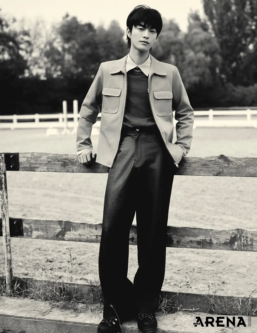 Zhang Zhexu & Mi Jin @ Arena HOMME+ China October 2025