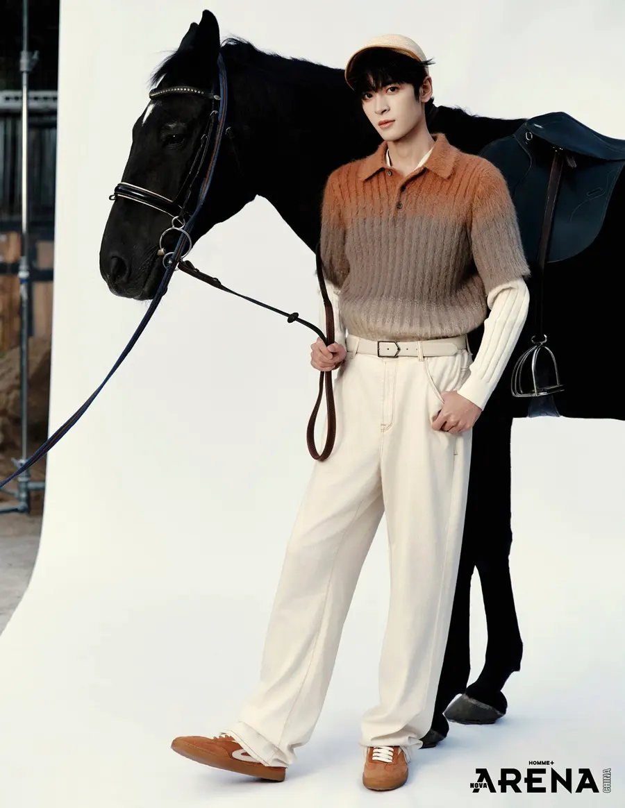 Zhang Zhexu & Mi Jin @ Arena HOMME+ China October 2025