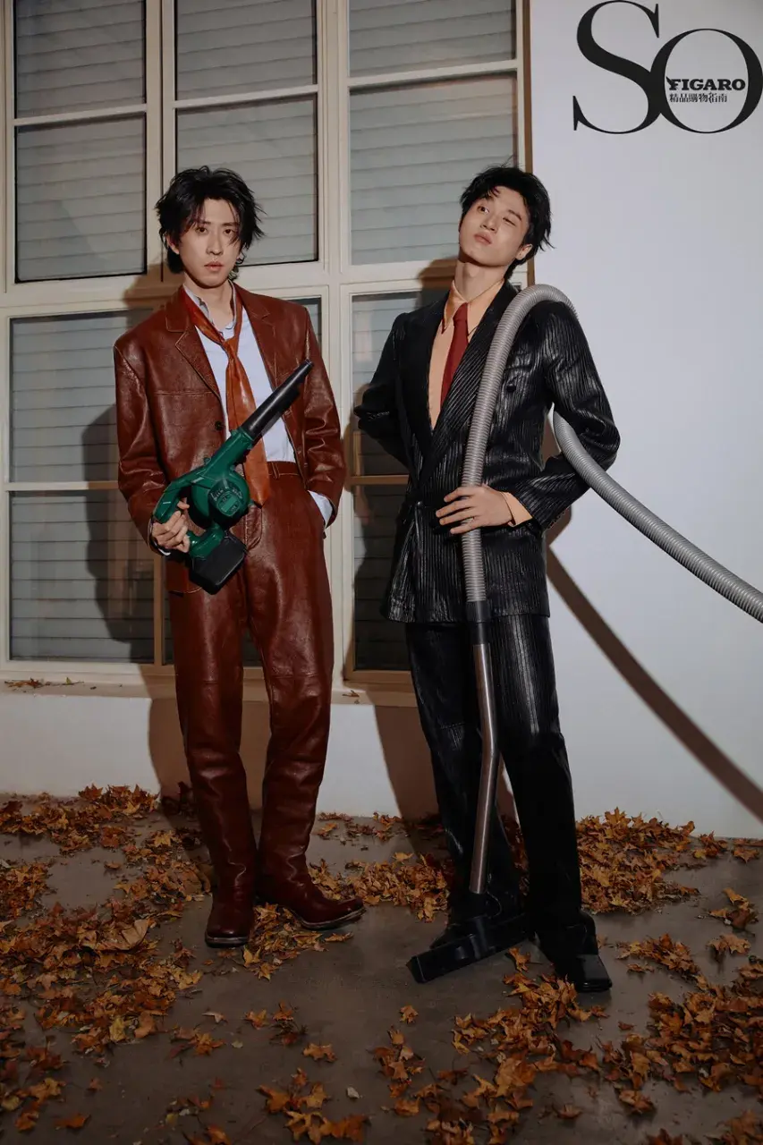 Sun Tianyu & Jiang Yi @ SoFIGARO China December 2025