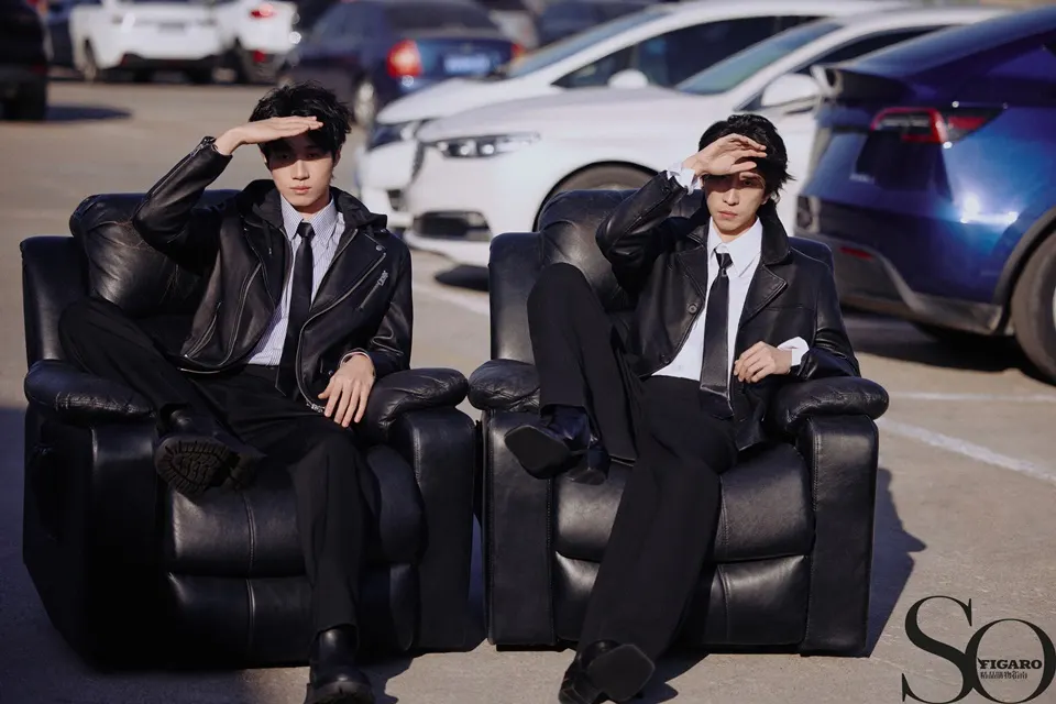 Sun Tianyu & Jiang Yi @ SoFIGARO China December 2025