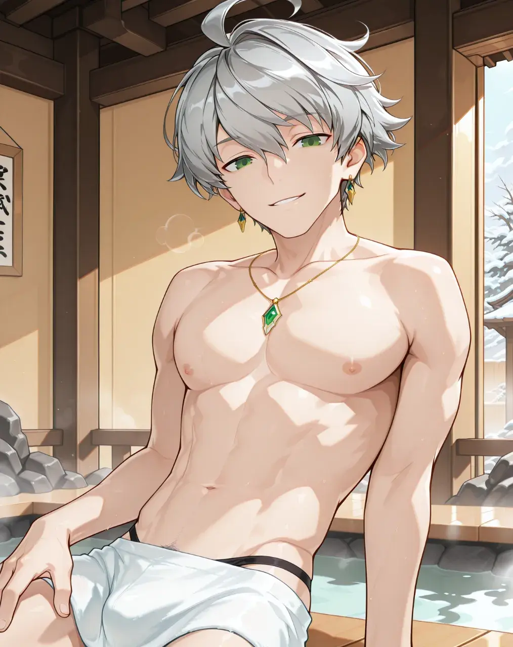 การ์ตูนผู้ชายหล่อเท่ 406