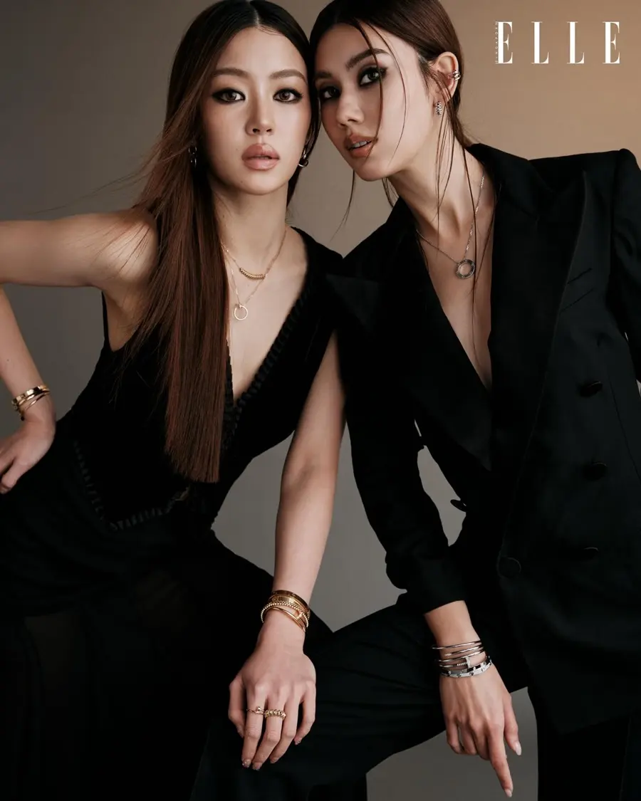 ลีน่า ลลินา & หมิว ณัชชา @ ELLE Singapore December 2025