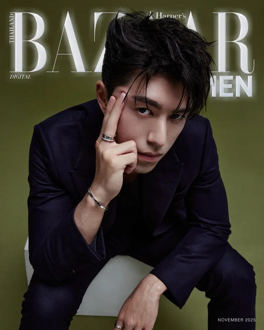 นาย-ณภัทร @ Harper's BAZAAR Men Thailand November 2025