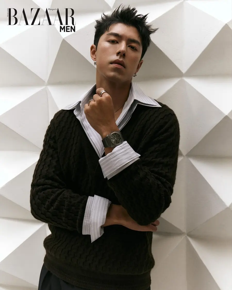 นาย-ณภัทร @ Harper's BAZAAR Men Thailand November 2025