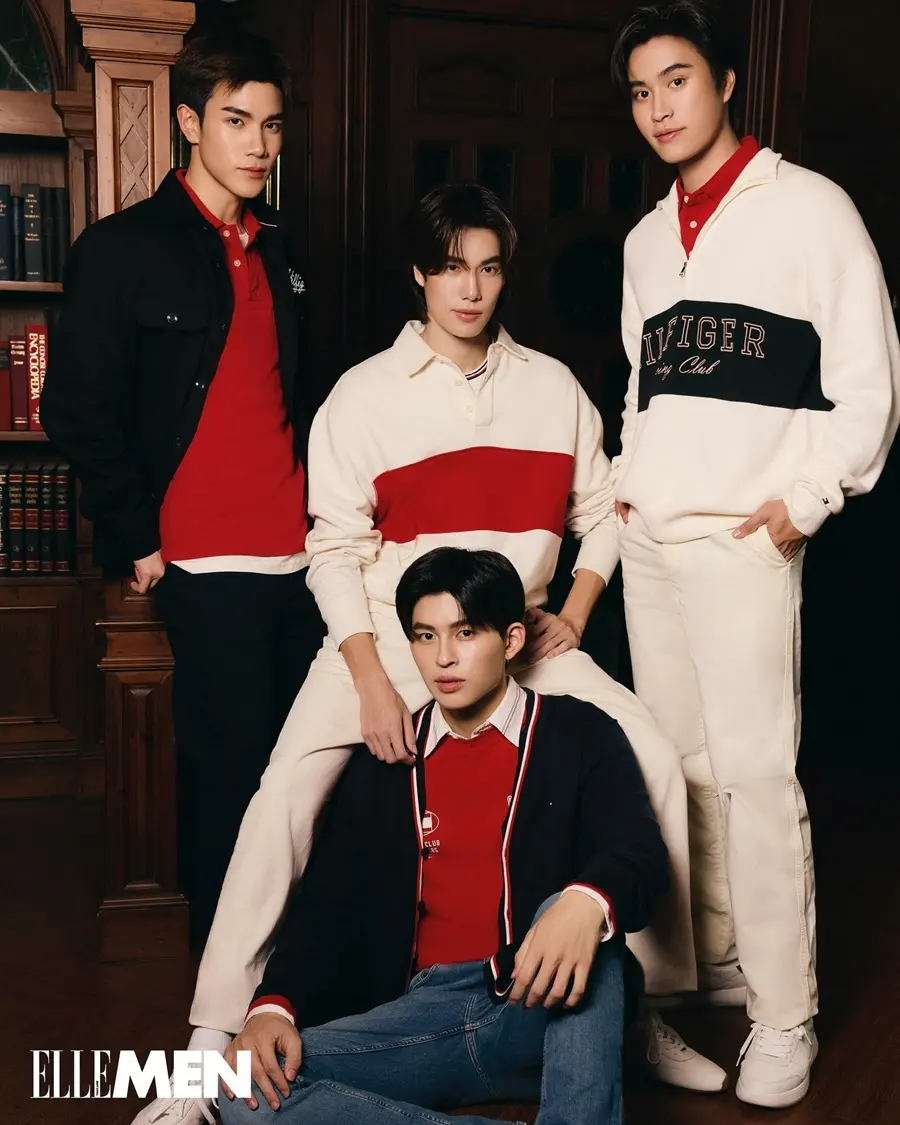 ปอนด์-ภูวินทร์-เจมีไนน์-โฟร์ท @ ELLE MEN Thailand December 2025