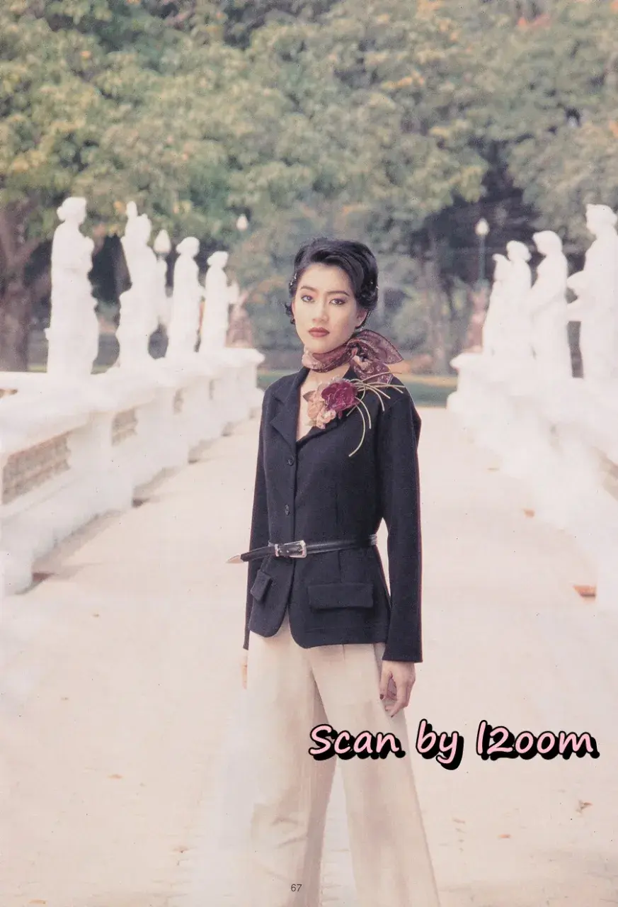 (วันวาน) เจี๊ยบ โสภิตนภา @ นิตยสาร พลอยแกมเพชร ปีที่ ๔ ฉบับที่ ๗๔ กุมภาพันธ์ ๒๕๓๘