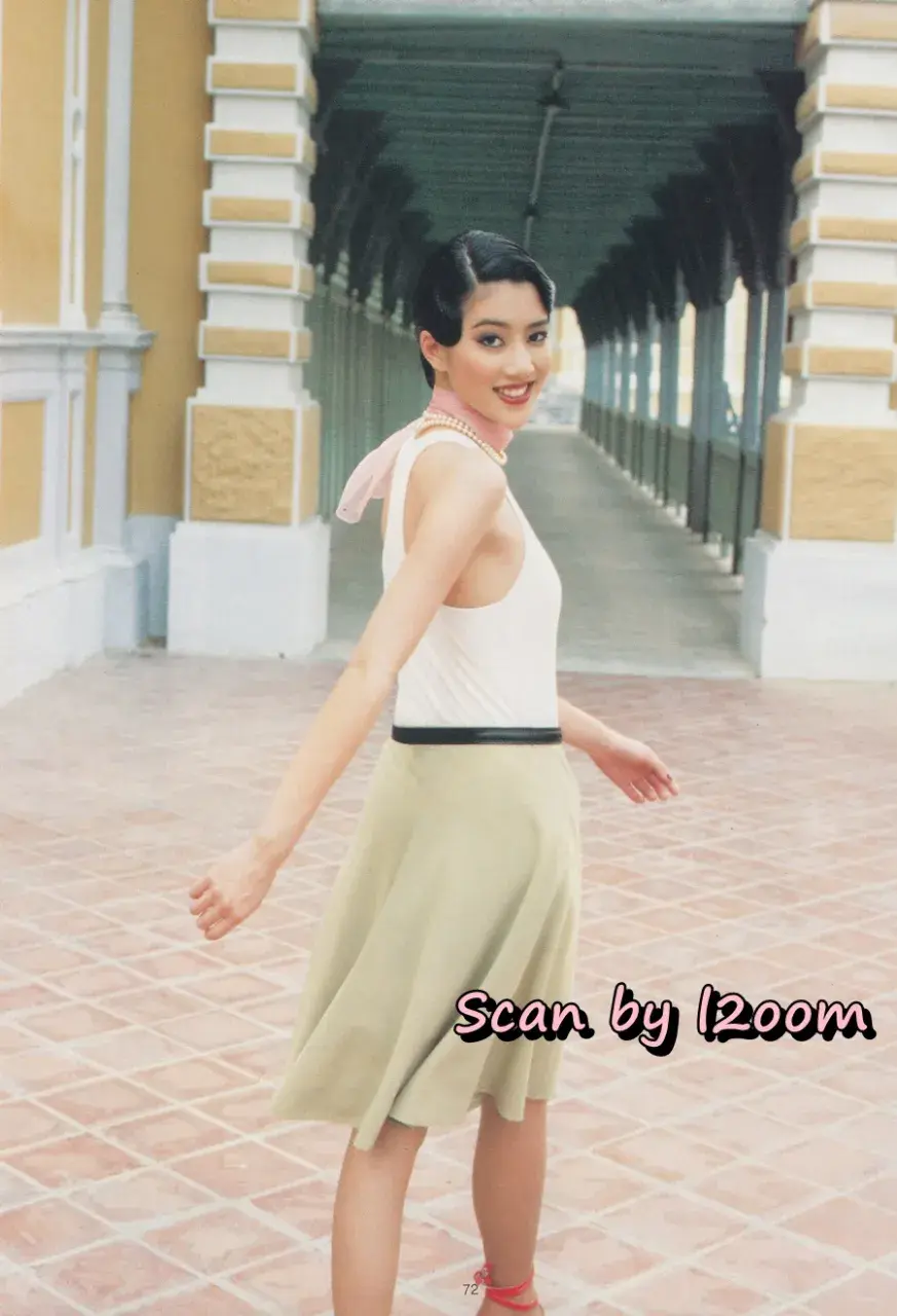 (วันวาน) เจี๊ยบ โสภิตนภา @ นิตยสาร พลอยแกมเพชร ปีที่ ๔ ฉบับที่ ๗๔ กุมภาพันธ์ ๒๕๓๘