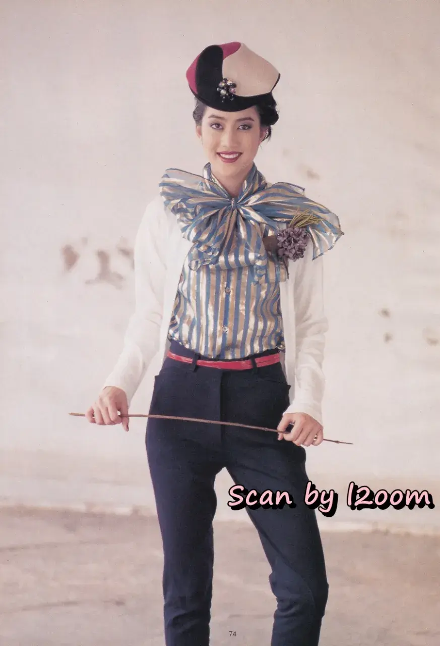 (วันวาน) เจี๊ยบ โสภิตนภา @ นิตยสาร พลอยแกมเพชร ปีที่ ๔ ฉบับที่ ๗๔ กุมภาพันธ์ ๒๕๓๘