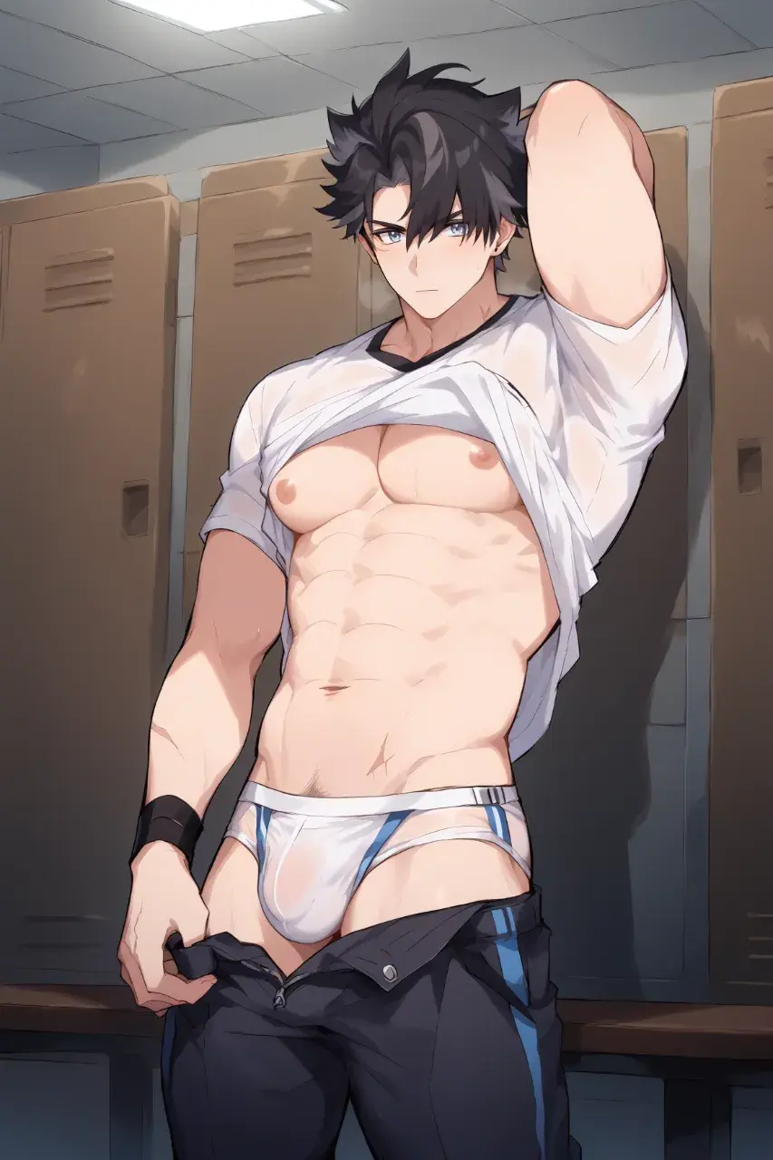 การ์ตูนผู้ชายหล่อเท่ 412