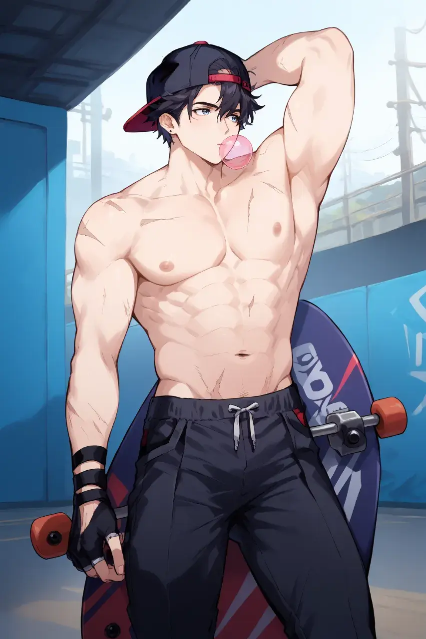 การ์ตูนผู้ชายหล่อเท่ 412