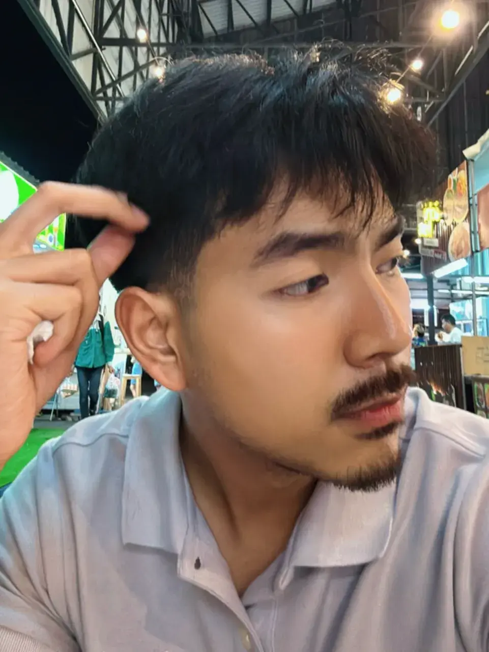 เสวหนวดหนักมาก