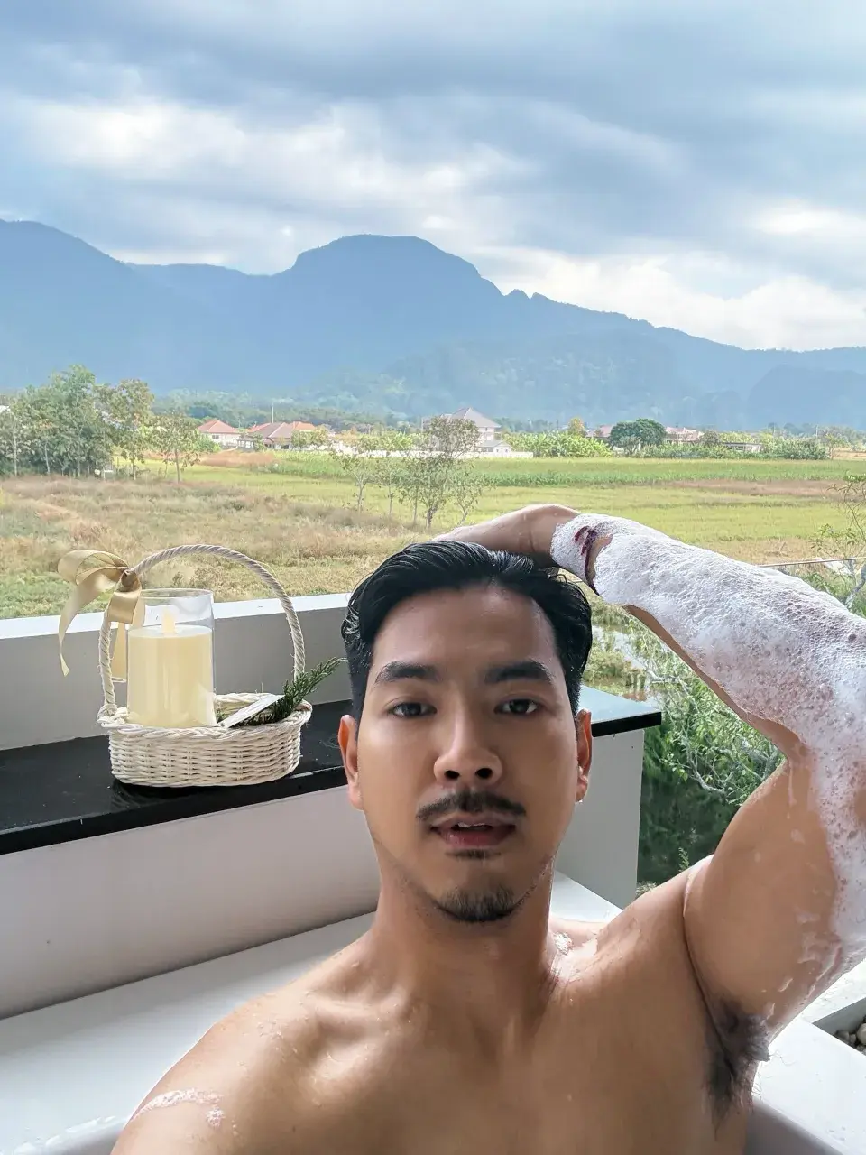 เสวหนวดหนักมาก