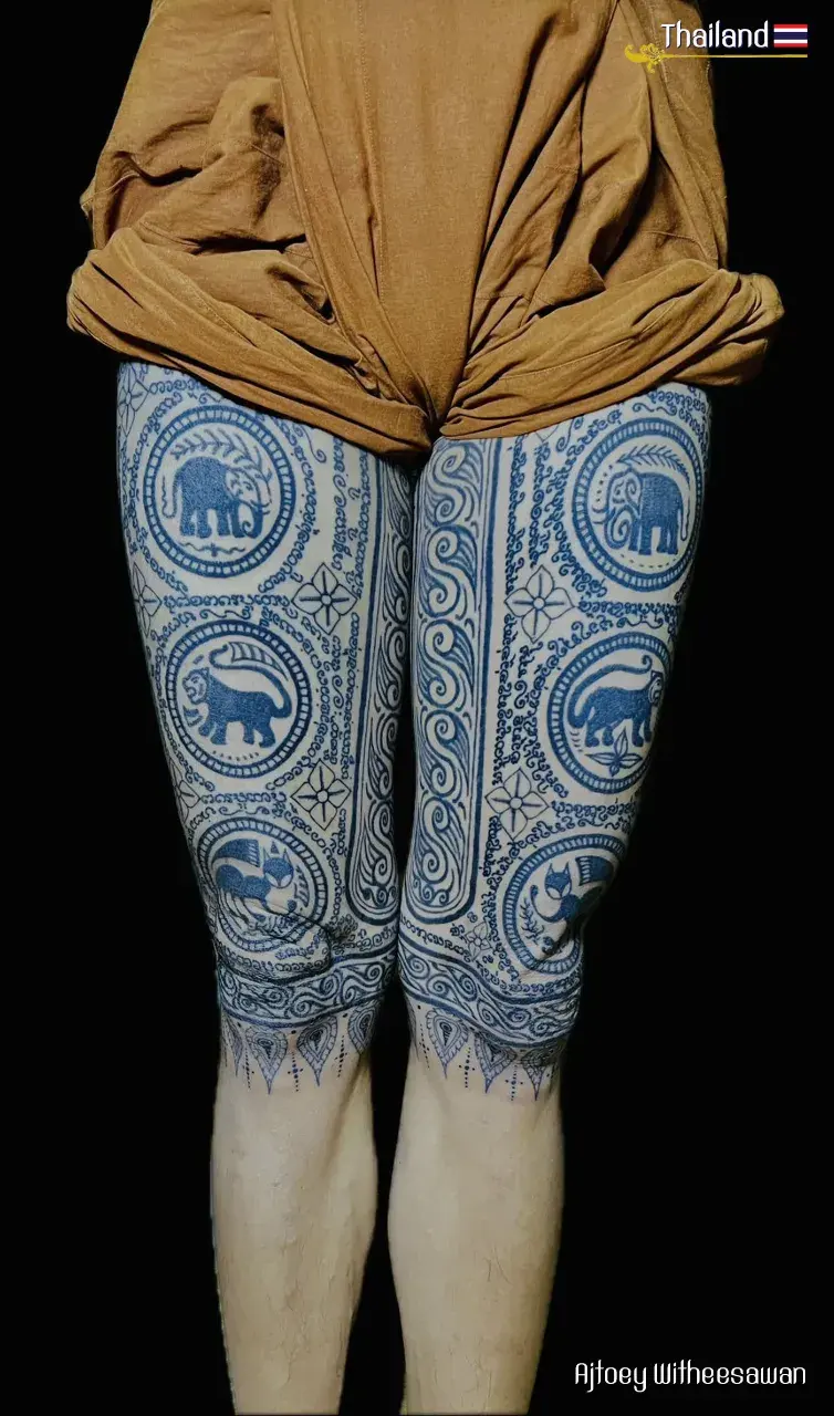 THAILAND 🇹🇭 | สักขาลาย: Thai Tattoo