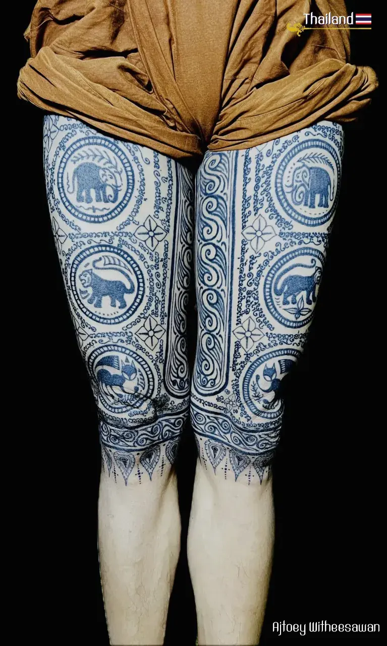 THAILAND 🇹🇭 | สักขาลาย: Thai Tattoo