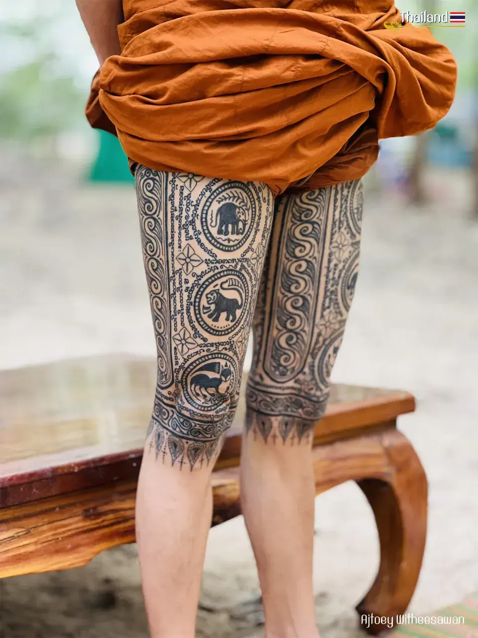 THAILAND 🇹🇭 | สักขาลาย: Thai Tattoo