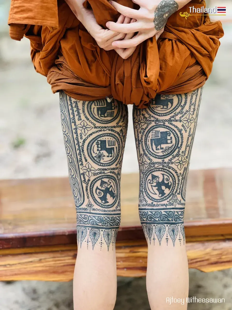 THAILAND 🇹🇭 | สักขาลาย: Thai Tattoo