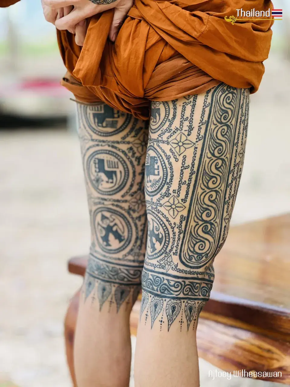 THAILAND 🇹🇭 | สักขาลาย: Thai Tattoo