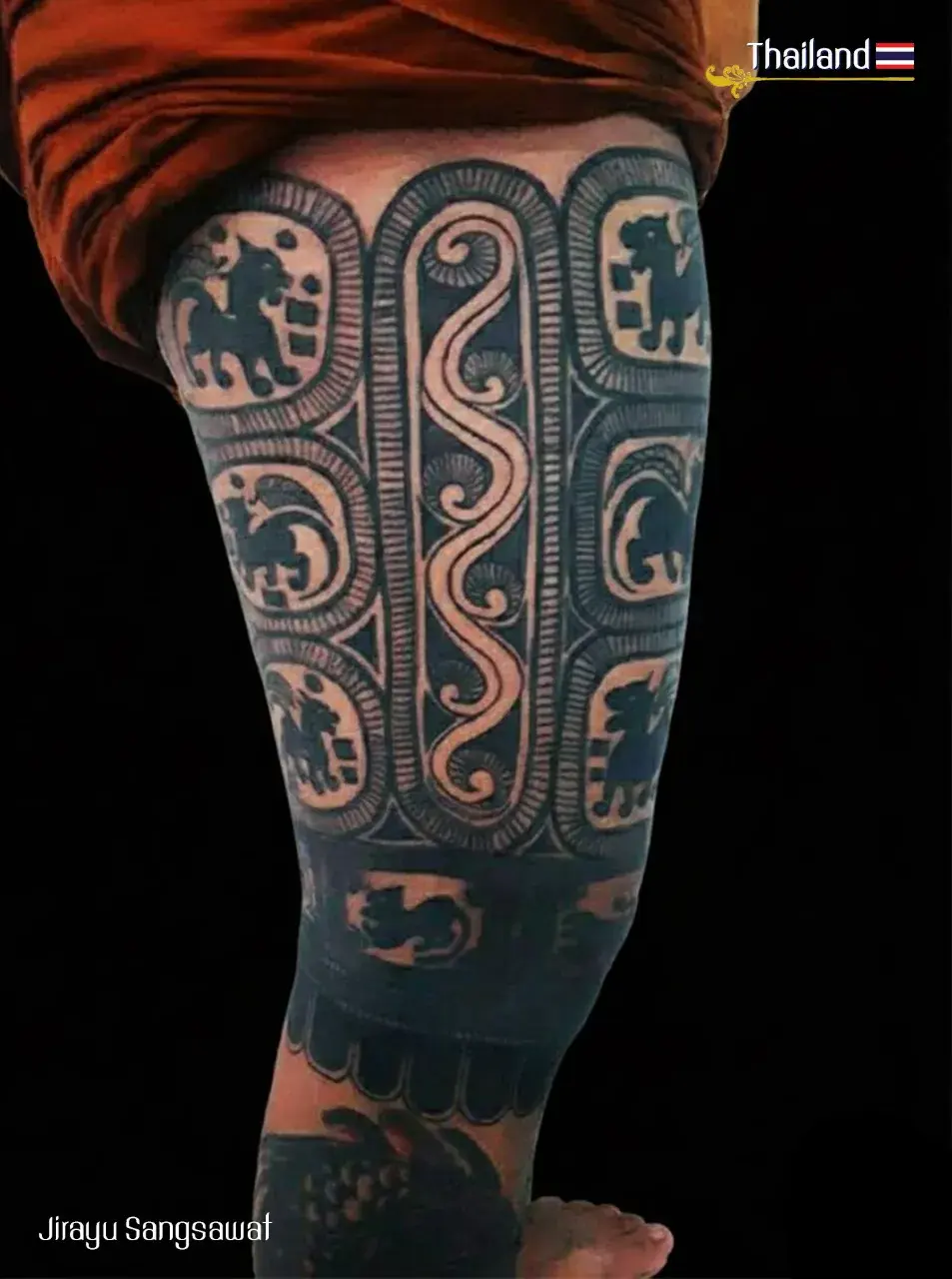 THAILAND 🇹🇭 | สักขาลาย: Thai Tattoo